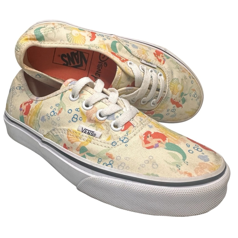 VANS Little Mermaid Disney Ariel Shoes Limited Edition Women 6.5 Men 5 Unisex